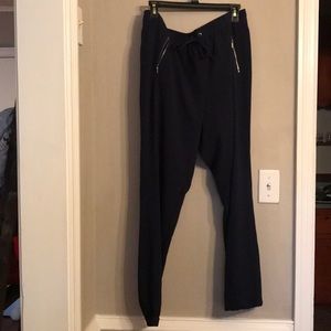Navy blue joggers